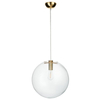 Kulista lampa wisząca Tonda ST-8722P-XL gold Step zwis przezroczysta