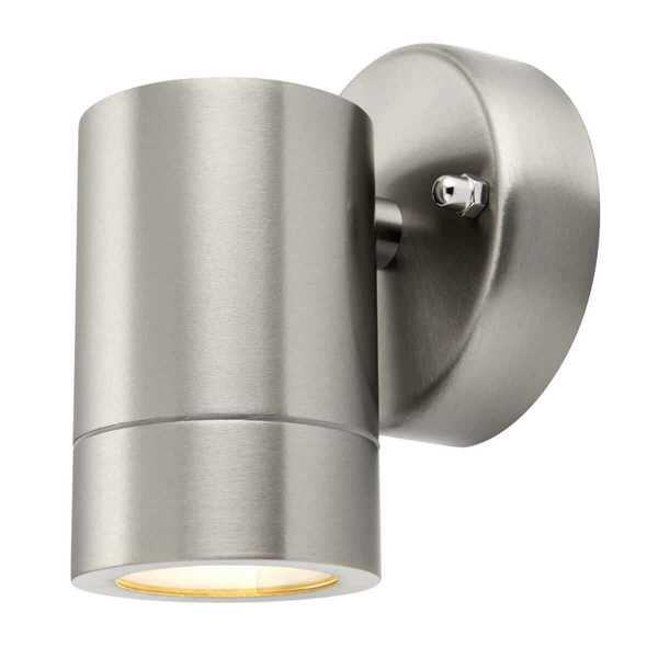 Ścienna lampa zewnętrzna Palin 13801 Saxby IP44 srebrna