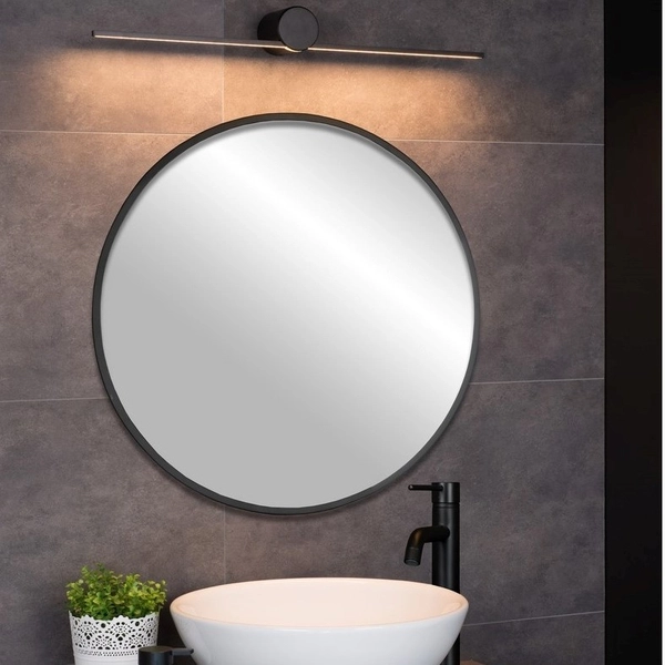 Łazienkowy kinkiet Mizar 12201/60/30 listwa LED 6W 2700K czarna