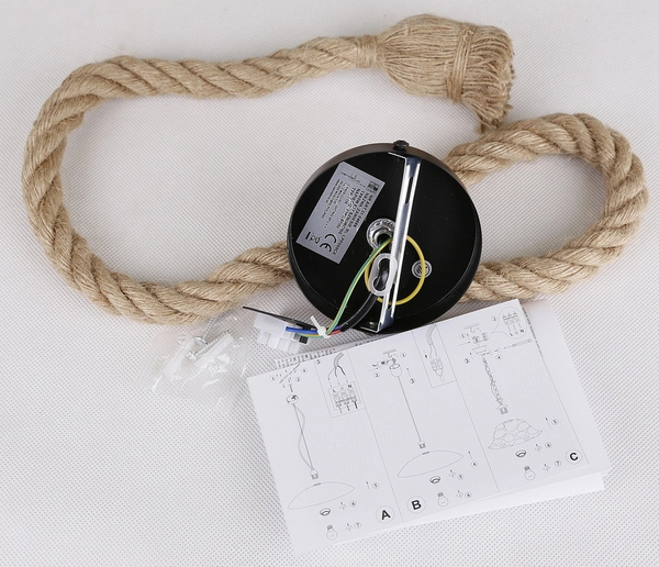 Sznur do lampy 31-04888 Candellux E27 100cm brązowy czarny