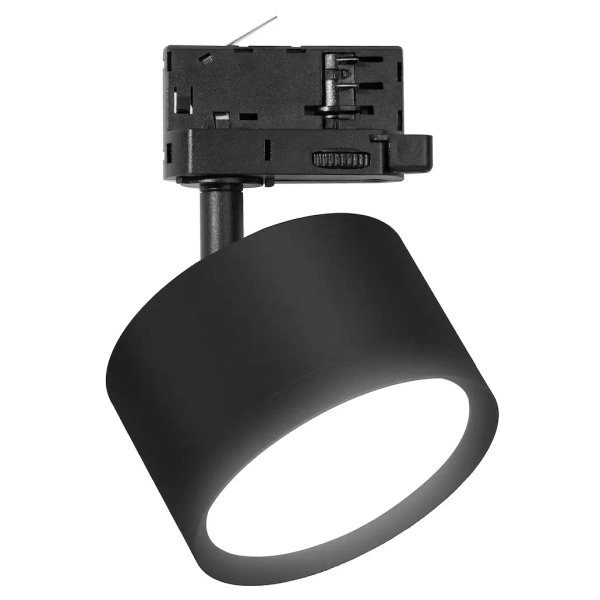 Minimalistyczna lampa szynowa 3-fazowa Cyklop Track ML2131 czarny