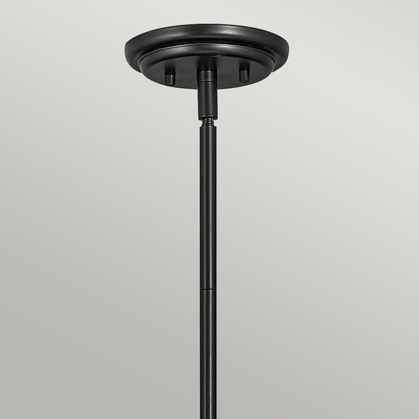 Nowoczesna lampa wisząca QN-SOMERSET-P-O-BK kula czarna