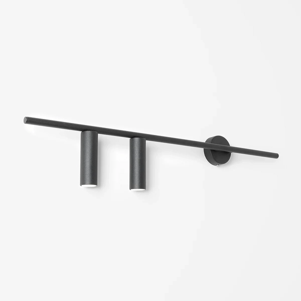 Lampa ścienna Trevo 1104D1 2-punktowy kinkiet czarny