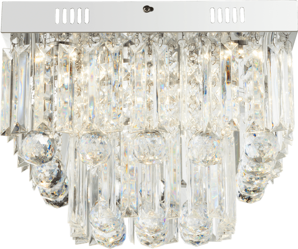 Lampa sufitowa glamour Cleo 68594-6A nad stół LED 18W 4000K chrom