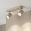 Podwójna lampa sufitowa EXO beżowa AZ7112 2xGU10 50W tuba