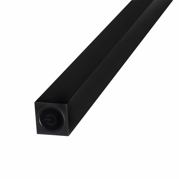 Liniowa lampa wisząca metalowa 1259 LED 21W 3000-6000K czarna