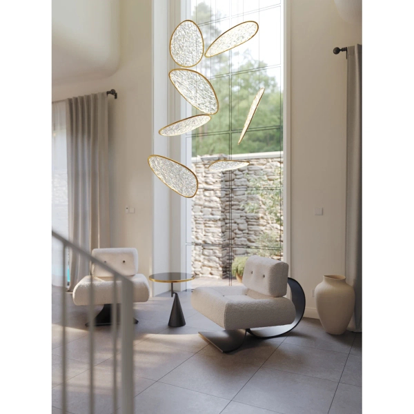 Jadalniana lampa wisząca EMPIRE P0635D LED 121W 3000K złota