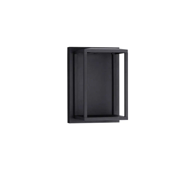 Lampa ścienna na taras ORVENZA LE75190 LED 17W 3000K IP65 czarna