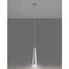 Biała lampa wisząca SL.0845 ceramiczna do sypialni nad łóżko