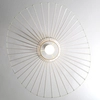 Okrągła lampa wisząca Sombrero ST-8052-80 white Step asymetryczna biała