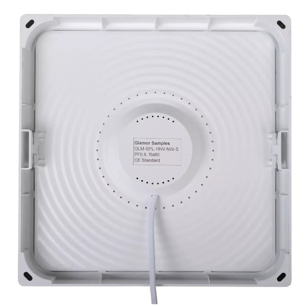 Kwadratowy plafon TENDO-LED 07106/18/31 Lucide LED 18W 3000K biały