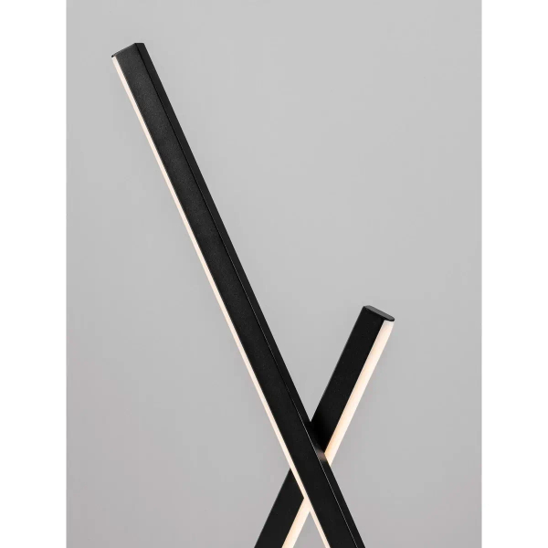Geometryczna lampa stołowa TALVORA LE45450 LED 11W 3200K czarny
