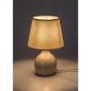 Ceramiczna lampa nocna Ingrid 74076 do czytania abażur beżowy