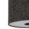 Podłogowa lampa do salonu AMARELA 11663 z tkaniny brązowa