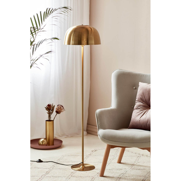 Podłogowa lampa do salonu Cera 2010244035 mosiądz