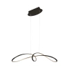 Wisząca lampa nad wyspę Curve MOD156PL-L52B4K LED 42W 4000K czarna
