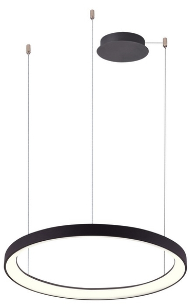 Zwisowa lampa ledowa Agnes AZ5019 48W 3000-6500K ring czarna