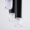 Sufitowa lampa do salonu Glam 326638 loftowa sople metalowa czarna
