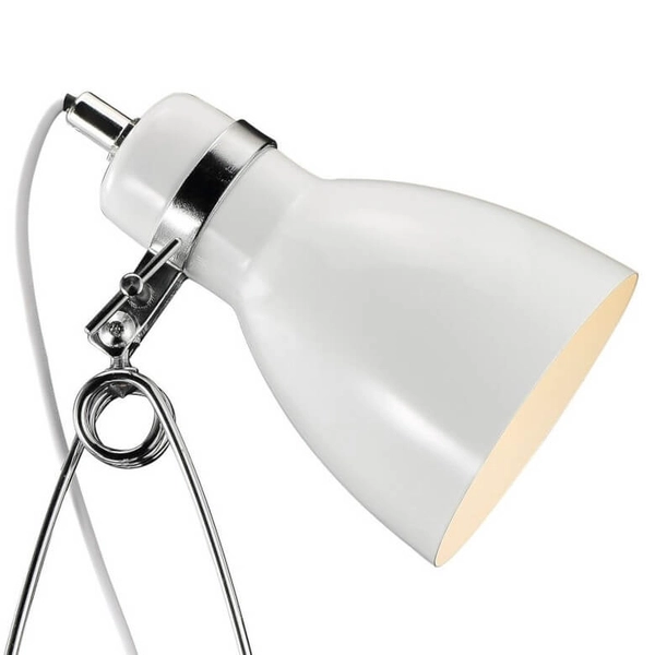 Lampa regulowana na klips Cyclone 73072001 na biurko biały
