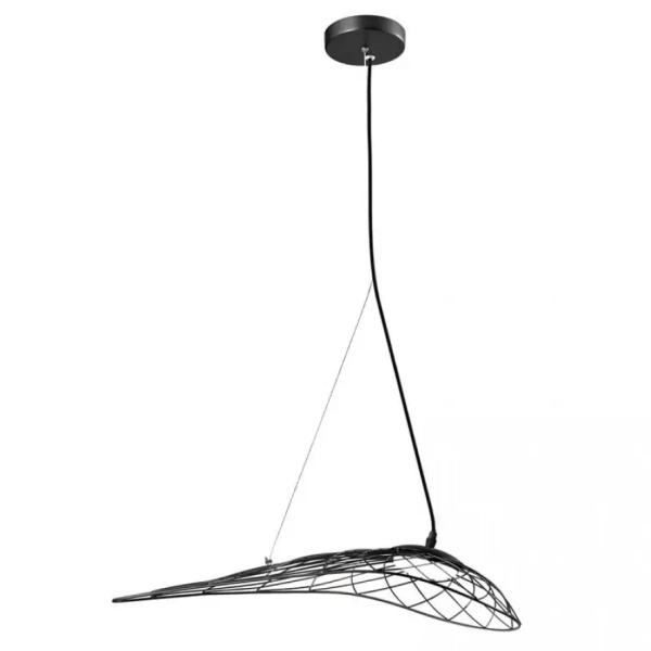 Designerska wisząca lampa 1975 LED 10W 3000K regulowana czarny