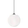 Zwisowa lampa kula Luna P039PL-5W3K-20-B Maytoni LED 5W 3000K biała czarna