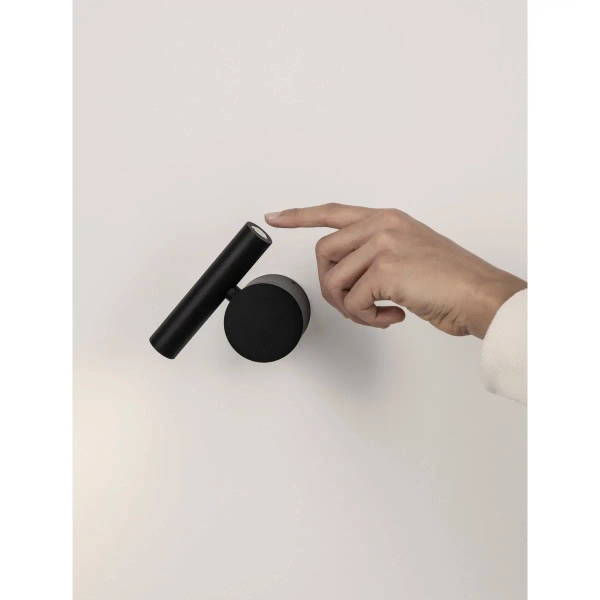 Lampa ścienna tubka BELLIZA LE45539 LED 4W 3000K metalowa czarna