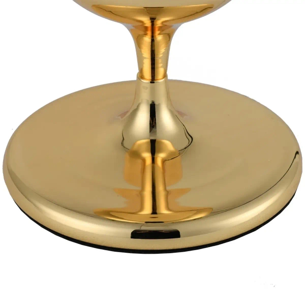 Klasyczna lampa stołowa Queen MT-8046-18 black gold Step z abażurem czarna złota