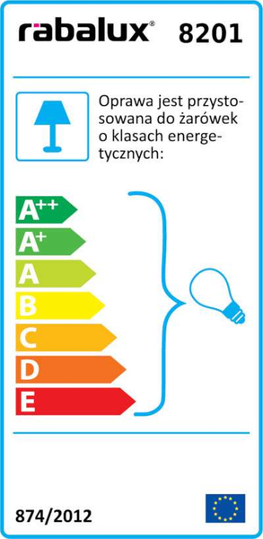 Zewnętrzna LAMPA ścienna VELENCE 8201 Rabalux KINKIET ogrodowy OPRAWA elewacyjna klasyczna retro outdoor IP43 biała