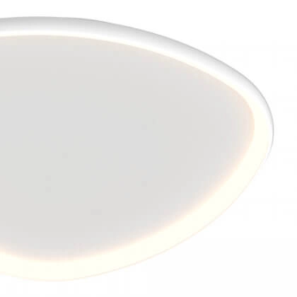 Minimalistyczna sufitowa lampa 23089 LED 39W 3000K metalowa biała