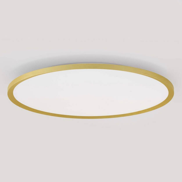 Okrągła lampa ściemnialna ANTONIO LE44887 LED 55W 3000K sufitowa złoty