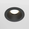 Sufitowe oczko wpuszczane Share DL053-01B okrągła czarna