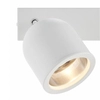 Metalowana lampa sufitowa SPARK 50936401 Kaspa reflektorki regulowane białe