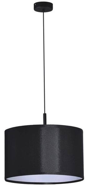 Lampa wisząca Simone K-4320 okrągła do kuchni czarna