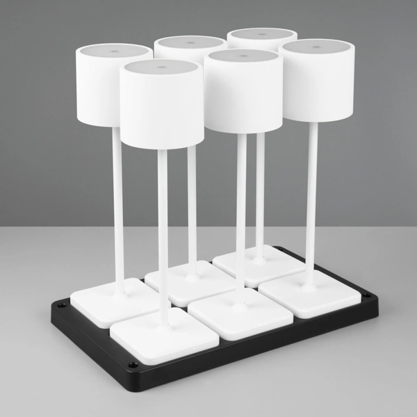 Stołowa lampka Fernandez R54096631 LED 6W 2700-600K biała