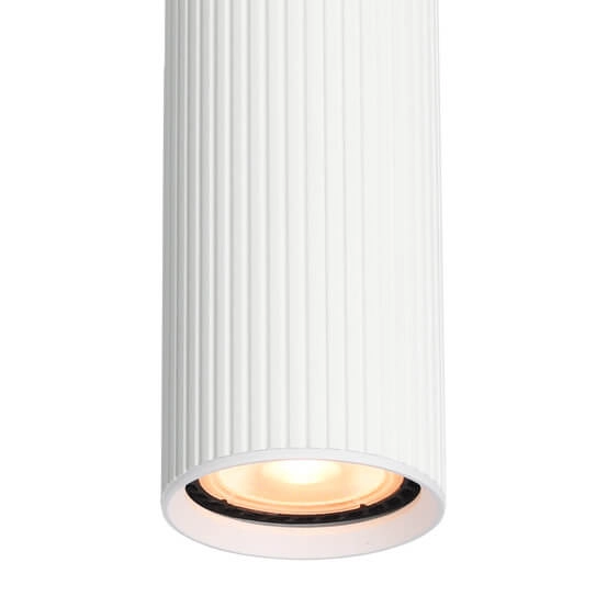 Gabinetowa lampa nasufitowa Rilok CLN-83920-L-WH Italux tuba biała