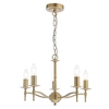 Żyrandol regulowany Marble MAR0545-EH Dar Lighting świecznikowy zwis mosiężny