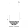 Jadalniana lampa wisząca 23164 LED 28W 3000K czarna szara
