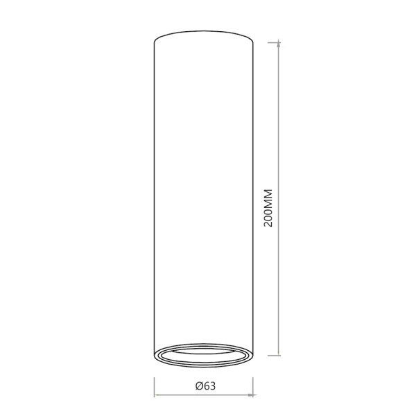 Sypialniana lampa sufitowa GENESIS ML0384 podłużna czarna