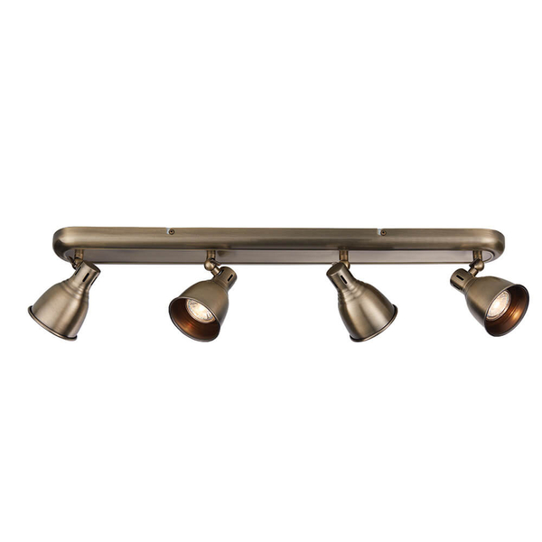 Sufitowa lampa vintage Westbury 76280 regulowana metalowa antyczny mosiądz