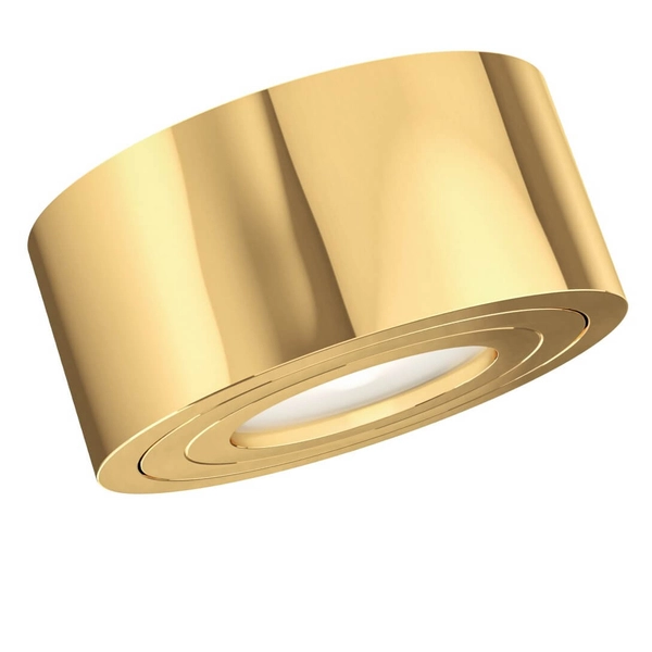 Spot sufitowy Rullo Gold Mini plafon LED 5,5W 3000K złoty do biura