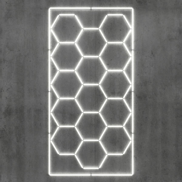 System oświetleniowy Hexagon HEX LED 650W 4000-4500K IP54 biały