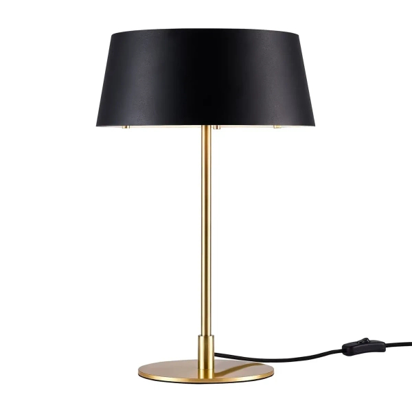 Stołowa lampka do salonu Clasi 2312645003 z włącznikiem czarny