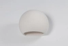 Kinkiet LAMPA ścienna SL.0032 przyścienna OPRAWA ceramiczna kula ball biała