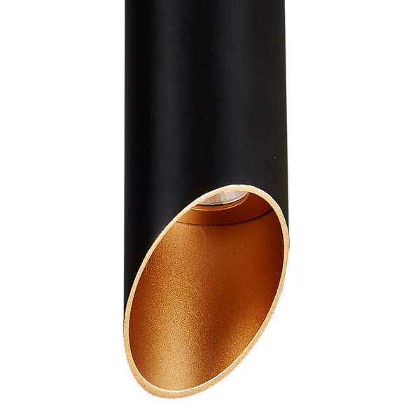 Lampa sufitowa Argon SLC78008-S-25/7W 3K BL+GO LED 7W 3000K czarny złoty