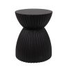 Nowoczesny stolik kawowy TURNO MM001501100322 czarny tworzywo 36cm