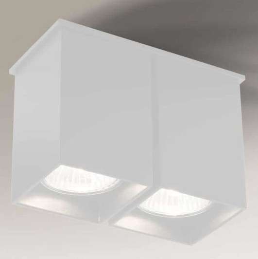 Spot LAMPA sufitowa TODA 7003 Shilo natynkowa OPRAWA metalowa DOWNLIGHT biały