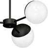 LAMPA sufitowa SFERA MLP8865 Milagro metalowa OPRAWA loftowy plafon kule na wysięgnikach balls sticks czarne białe