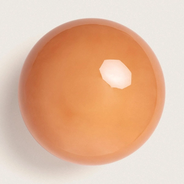 Ścienna lampa kulista Sfero ABR-KCRS Abruzzo pomarańczowy złoty