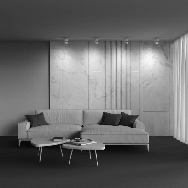 Jednofazowa lampa sufitowa Onda TR007-1-18W3K-W-1 LED 18W 3000K biały