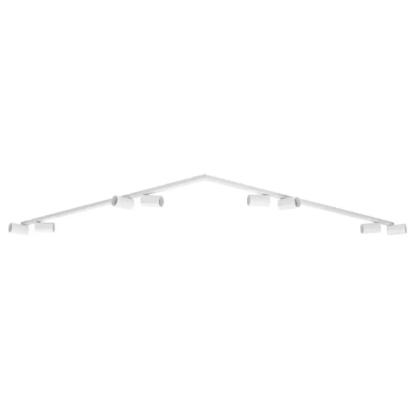 Sufitowa lampa reflektorowa CALDEMO LE45656 regulowana tuby białe